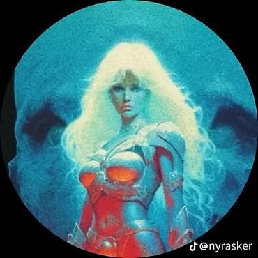 Постер/принт в стиле фантастики и ретро‑футуризма. - Изображение