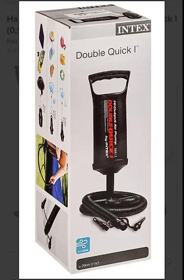 насос 24вольт: Ручной насос Intex Double Quick I (модель 68612) - Высокая — 6
