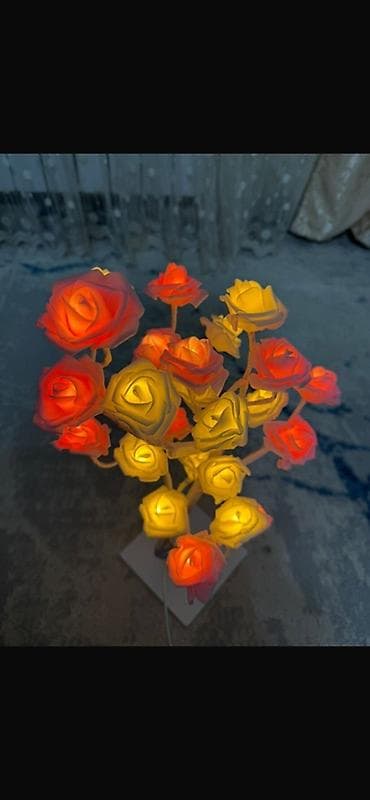 люстра бегимай: Декоративный светильник-дерево “Розы” - Настольный светильник в виде — 1