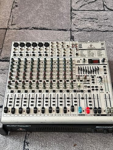 12 pro 512: Микшерный пульт + усилитель мощности Behringer Комплект — 1