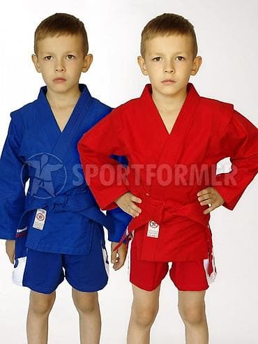 Детская форма для самбо (комплект) Описание: - Комплект состоит из