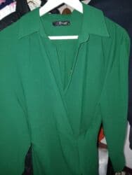 платья рубашки с разрезами: Повседневное платье, Турция, Осень-весна, Длинная модель, Полиэстер, Платье-рубашка, S — 3