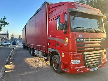 Тягач, DAF, 2021 г., Тентованный