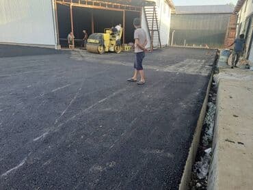 Укладка асфальта Бесплатная консультация Больше 6 лет опыта at lalafo.kg Укладка асфальта Бесплатная консультация Больше 6 лет опыта
