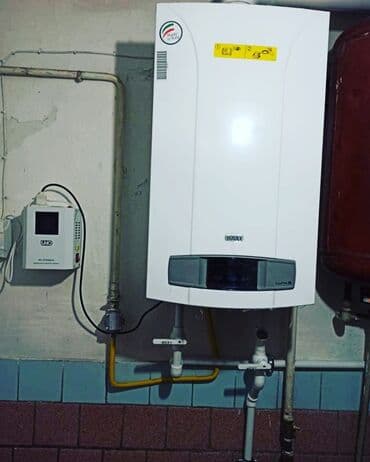 газовые котлы отопления: Установка газового котла, установка электрического котла, установка — 9