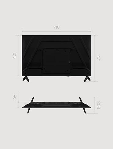 type c hdmi: Телевизор tuvio 32" DLED Full HD Экран в пленке пару раз использовали — 3