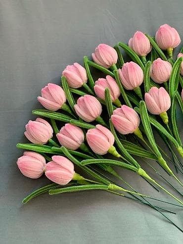 срочно оптом: Тюльпаны из синельных проволок. Те самые тюльпаны для 8-марта - — 3