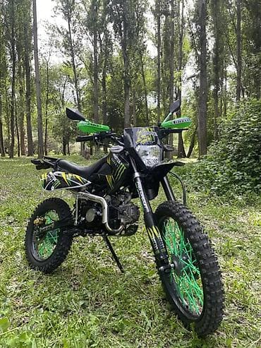 Мотоциклы: Эндуро Kawasaki, 125 куб. см, Бензин, Б/у — 2
