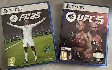 игровой диск для компьютера: PS5 диски (Б/У, домашнего пользования): - EA Sports FC 25 (PS5) - — 1