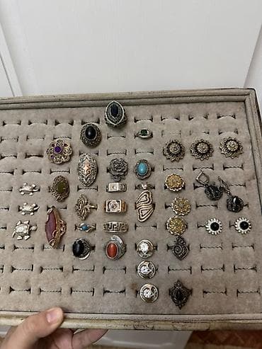 Винтажная коллекция украшений в ориентальном/арт-деко стиле. Остатки — 1