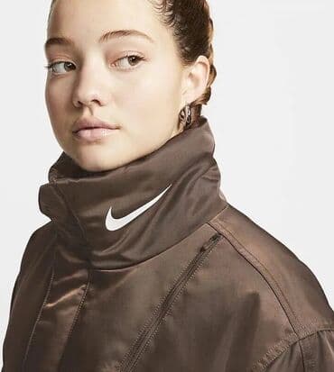 дождевик найк: Новая женская синтетическая парка Nike Sportswear Trend с утеплителем — 6