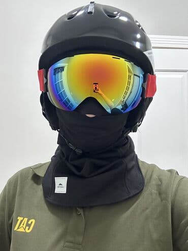 коньки edea: Новая Горнолыжная/сноубордическая маска с зеркальными линзами + чехол — 1