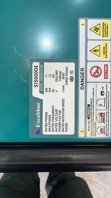 50: Дизельный генератор Excalibur S15000DE ГЕНЕРАТОР ВСЕ ВИДЫ В НАЛИЧИИ — 4