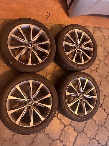 Колеса в сборе 275 / 45 / R 18, Лето, Б/у, Комплект, Легковые, Литые, отверстий - 5 at lalafo.kg Колеса в сборе 275 / 45 / R 18, Лето, Б/у, Комплект, Легковые, Литые, отверстий - 5