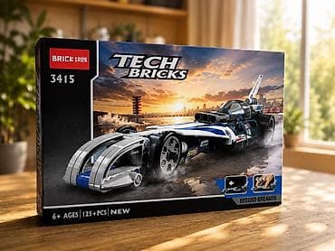 quick push pop it: Конструкторы BRICK Tech Bricks — серии гоночной техники с инерционным — 1