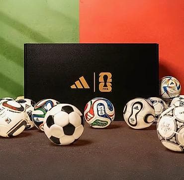 Топтор: Коллекционный набор мини‑мячей adidas x FIFA — эволюция официальных — 4