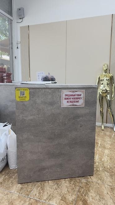 чековые принтеры: Стойка администратора/кассовая стойка для магазина - Материал: ЛДСП с — 1