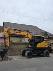 пневма домкрат: Экскаватор, Hyundai, 2020 г., Колесный — 1