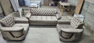 набор рисования: Угловой диван, C подушками — 6