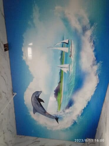 Натяжной потолок: Натяжной потолок Глянцевое, Матовое, 3D потолки Монтаж, Гарантия, Демонтаж — 8