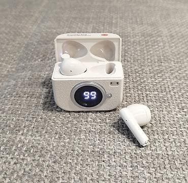 hoco m105: TWS наушники Q86 с кейсом в стиле «ретро‑камера» Основные — 2