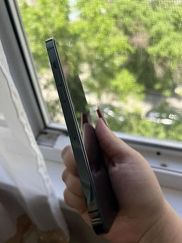 7 pro: IPhone 12 Pro Max, Б/у, 128 ГБ, Pacific Blue, Кабель — 3