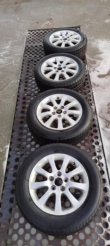 80 b4: Колеса в сборе 30 / R 16, Всесезонная, Б/у, Комплект, Литые, отверстий - 5 — 1