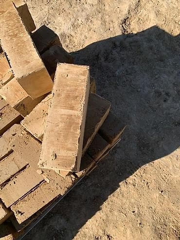 Пресс-станок для изготовления саманных/глиняных кирпичей + образцы