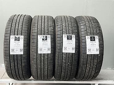 Шины 215 / 65 / R 15, Лето, Б/у, Комплект, Легковые, Корея, Hankook
