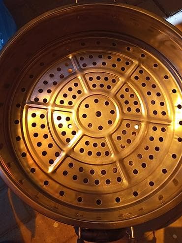 Электрическая пароварка из нержавеющей стали, многоярусная. -