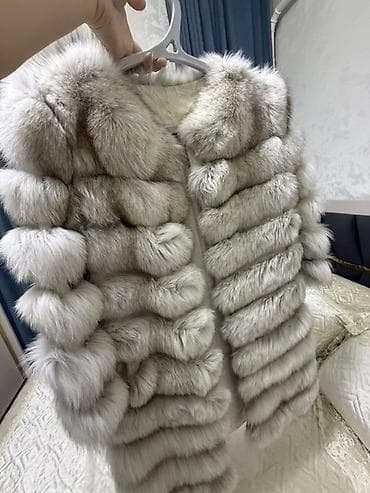 smart folio: Шуба, Песец, По колено, S — 1