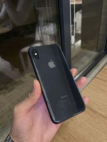 iphone 10: IPhone X, Б/у, 64 ГБ, Blue Titanium, Чехол, 100 % — 2