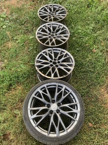 покрышка р16: Литые Диски R 19 Lexus, Комплект, отверстий - 5, Б/у — 1