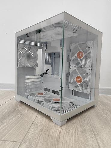 чехлы бу: Корпус ПК, Б/у, Micro-ATX, цвет - Белый — 1