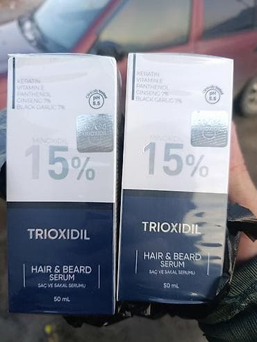 minox: Сыворотка для роста волос и бороды TRIOXIDIL Minoxidil 15% - Формат — 4