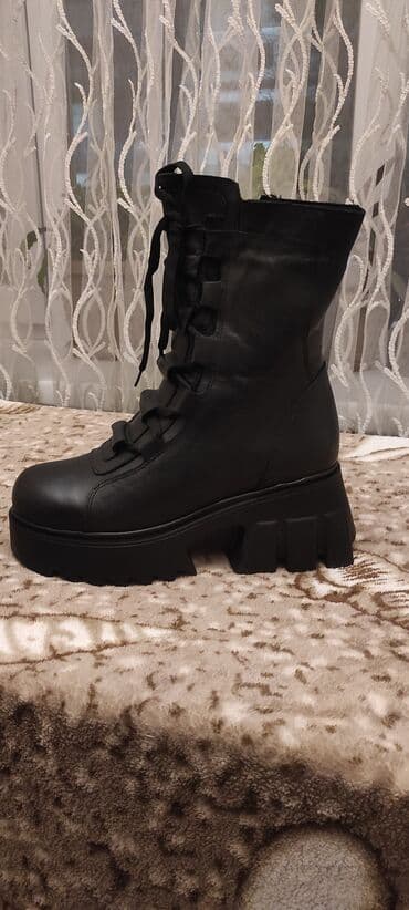 Супер ботинки по супер цене! Натуралка кожа,мех.абсолютно новые