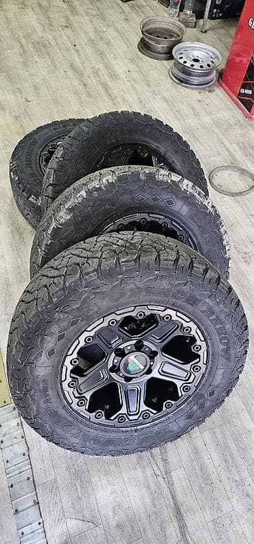 поддон на фит: Колеса в сборе 265 / 70 / R 17, Всесезонная, Новый, Комплект, Внедорожные (АТ/МТ), Литые, отверстий - 6 — 1