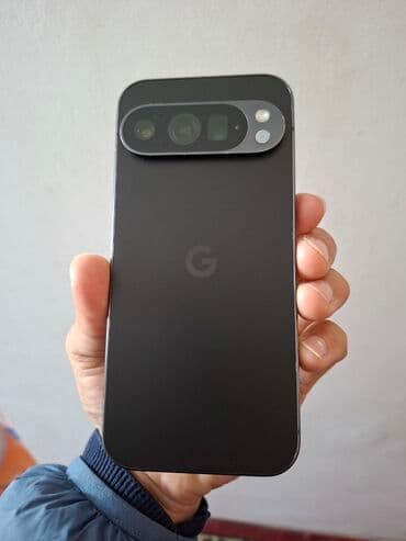 Google Pixel 9 Pro, Б/у, 128 ГБ, цвет - Черный, 2 SIM