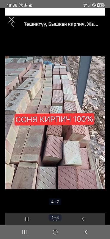 стро: Пустотелый, дырчатый, Жженый кирпич, Одинарный, 250×120×65 — 1