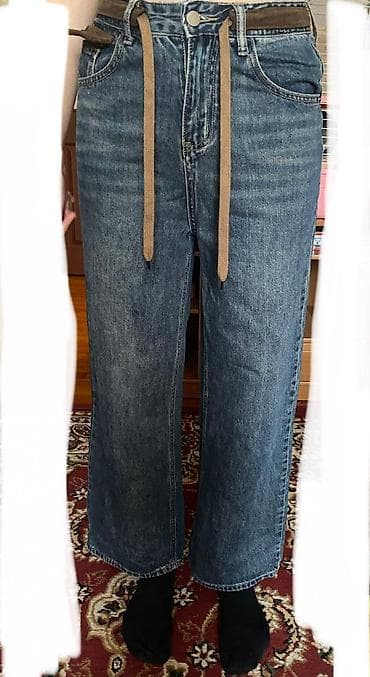 мужские джинсы стрейч: Джинсы, Трубы, Китай, Средняя талия, Стрейч, С вышивкой, L — 2