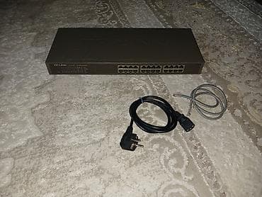 Коммутатор TP-Link TL-SF1024 v.7.5, 24 порта 10/100M RJ45, Корпус