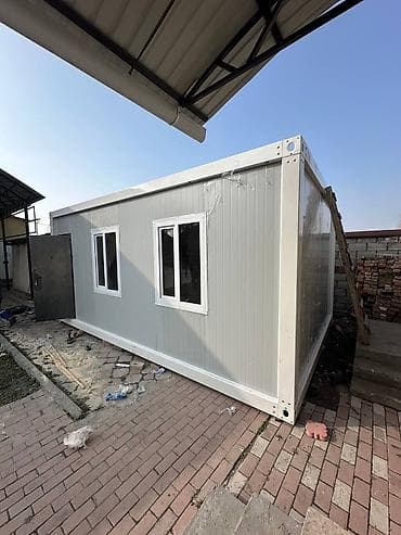 купить сорокатонник: Бытовой модуль/вагон‑дом из сэндвич‑панелей - Каркасный — 3