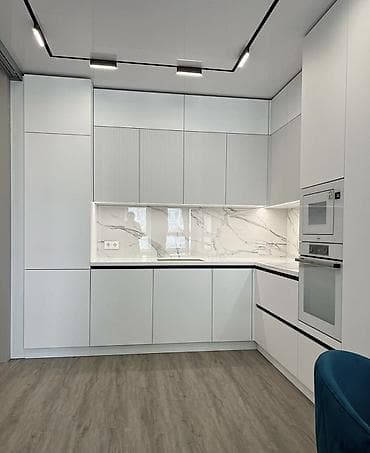 Кухонные гарнитуры: Кухни на заказ под ваш интерьер - Современные линейные гарнитуры с — 7