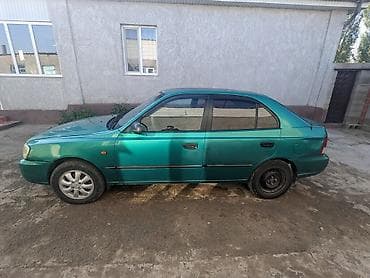 Унаа сатуу: Hyundai Accent: 2001 г., 1.5 л, Кол менен иштөөчү, Бензин, Седан — 5