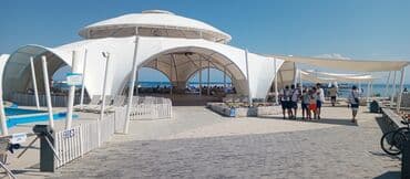 цены на отдых на иссык куле: Коттедж, КАПРИЗ ЦО Каприз, Чолпон-Ата, Теннисный корт, Футбольное поле, Баскетбольная площадка — 20