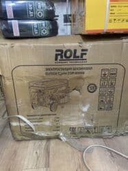 генераторы оптом: Бензиновый генератор ROLF TOP-9500E (ROLF Germany Technology) — 6