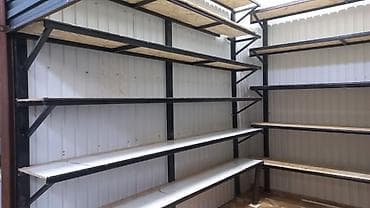 полки б у: Полка для магазина из профиля. - Конструкция: каркас из профильной — 3