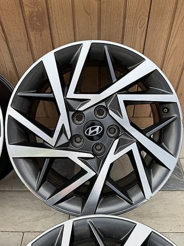 бампер на хендай акцент: Литые Диски R 18 Hyundai, Комплект, отверстий - 5, Б/у — 5