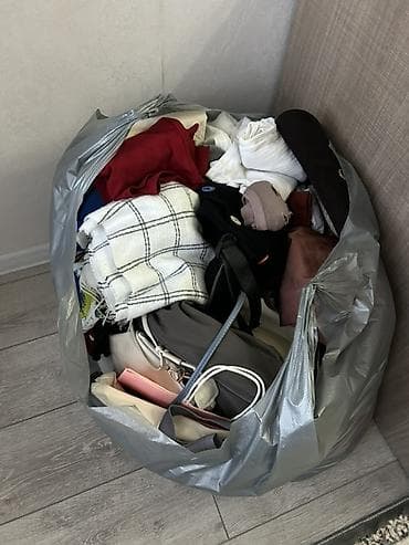 Эркектер кийими: Большой мешок мужских и женских вещей и аксессуаров «микс». Состав по — 1