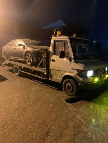 купить фуру с прицепом бу: Эвакуатор, Mercedes-Benz, 1994 г., Ломаная — 5